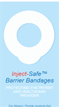 Mobile Screenshot of injectsafebandages.com